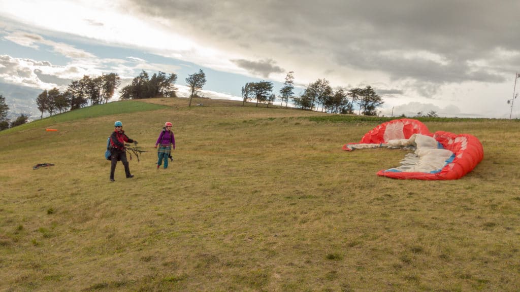 tandem paraglide