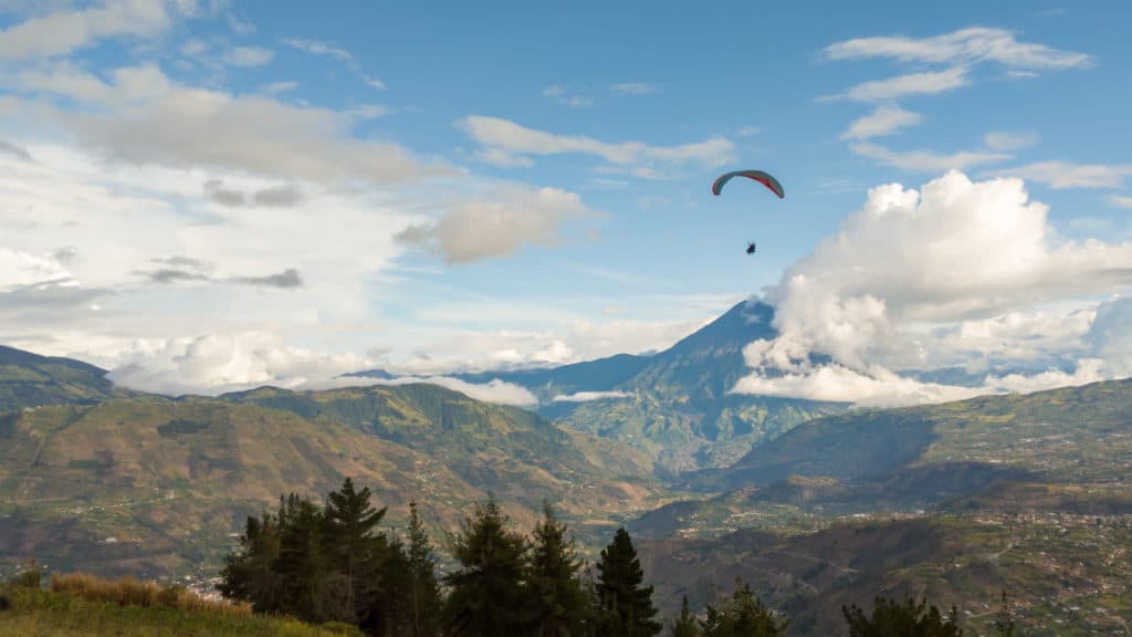 tandem paraglide