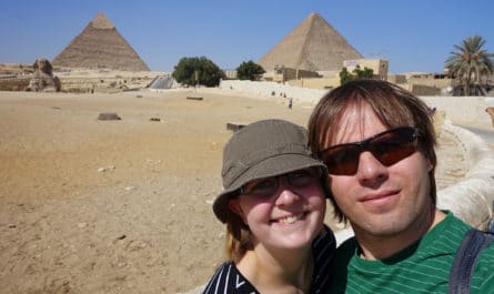 pyramidy v Egyptě